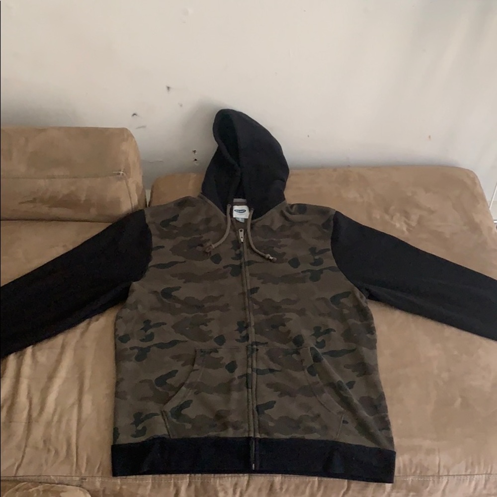 old navy camo hoodie